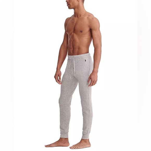 Polo Ralph Lauren Men’s Heather Grey Lounge Joggers Size Large NWT - Picture 3 of 4